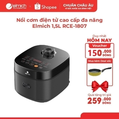Nồi cơm điện tử cao cấp đa năng Elmich 1,5L RCE-1807