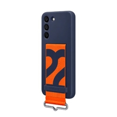 Ốp lưng Samsung Galaxy S22 Navy Silicone Cover with Strap