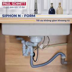 Chậu rửa bát Paul Schmitt PAM8046-UM