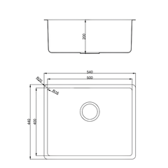 Chậu rửa bát Paul Schmitt PAM5444-UE