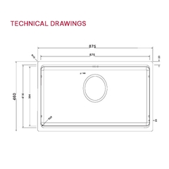 Chậu rửa PAM8746-UM