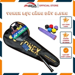 Vợt cầu lông Y0NEX khung carbon lực căng dây có sẵn 8.5kg (1chiếc) - tặng quấn cán và bao vợt - MEGASPORTS