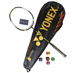Vợt cầu lông Y0NEX khung carbon lực căng dây có sẵn 8.5kg (1chiếc) - tặng quấn cán và bao vợt - MEGASPORTS