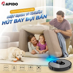 Robot hút bụi lau nhà Rapido R8S