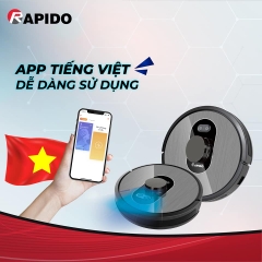 Robot hút bụi lau nhà Rapido R8S