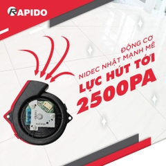 Robot hút bụi lau nhà Rapido R7S