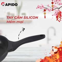 Chảo từ Rapido Teflon đáy phẳng RP-RFT