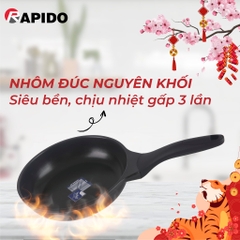 Chảo từ Rapido Teflon đáy phẳng RP-RFT