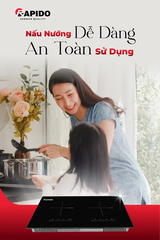 Bếp Từ Đôi Rapido RI4000VS