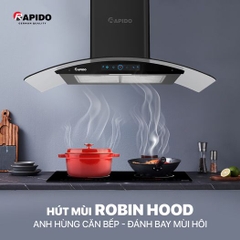 Máy hút mùi Rapido Robin Hood 7DC