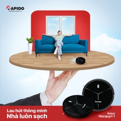 Robot hút bụi lau nhà Hecquyn 1