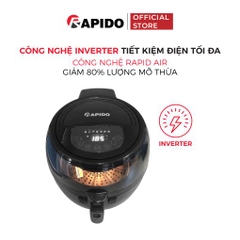 Nồi chiên không dầu Rapido RAF-6.5D