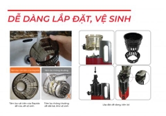 Máy ép chậm Rapido RSJ-200M