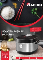 Nồi cơm điện tử Rapido RC-1.8D