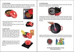 Bộ nồi gang đúc tráng men Rapido RK202224