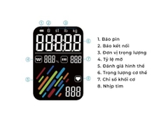 Cân sức khỏe thông minh Rapido RSB05 – BS