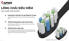 Sản phẩm bàn chải điện RST-15WB (Đế sạc – hộp đựng thời trang)