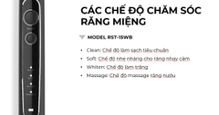 Sản phẩm bàn chải điện RST-15WB (Đế sạc – hộp đựng thời trang)