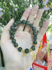 Vòng Tay Đá Thạch Anh Tóc Xanh