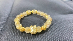 Vòng Tay Đá Thạch Anh Tóc Vàng