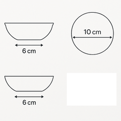 10cm Areca Leaf Bowl