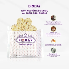 BÁNH HẠT NƯỚNG BIODAY ORIGINAL HỮU CƠ KHÔNG ĐƯỜNG VỊ NGUYÊN BẢN (150gr/hộp)