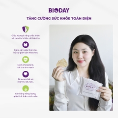 BÁNH HẠT NƯỚNG BIODAY ORIGINAL HỮU CƠ KHÔNG ĐƯỜNG VỊ NGUYÊN BẢN (180gr/hộp)