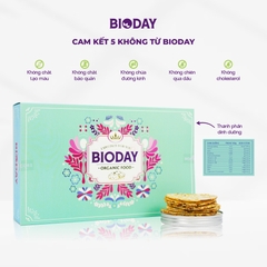 BÁNH HẠT NƯỚNG BIODAY ORIGINAL HỮU CƠ KHÔNG ĐƯỜNG VỊ NGUYÊN BẢN (150gr/hộp)