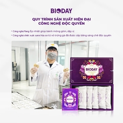 BÁNH HẠT NƯỚNG HỮU CƠ SOCOLA BIODAY KHÔNG ĐƯỜNG (150gr/hộp)