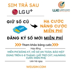 Sim Trả Sau LG