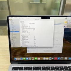 Macbook Air M2 RAM 8GB- SSD 512gb silver 95%