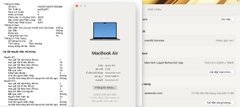 MacBook Air m2 midnight 8.256 sạc 29/100%