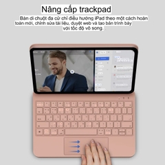 Bàn Phím iPad GOOJODOQ mặt lưng nam châm