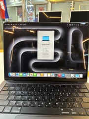 macbook m3pro14 black 18/512GB 100%