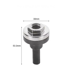 Đầu Chuyển Máy Khoan Thành Máy Mài, Máy Cắt Đa Năng Trục 10mm Ren M10 Dùng Được Cho Máy Khoan Điện Và Khoan Pin