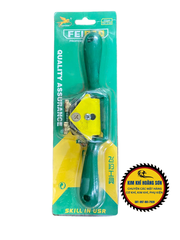 Bào gọt gỗ mini cầm tay FEIBAO lưỡi thép cao cấp dài 210mm, bào cạnh gỗ, cửa gỗ nhỏ gọn tiện lợi