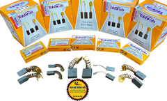 Chổi than carbon Takaras cao cấp thay thế các loại máy hộp 2 chiếc, các mã cho các loại máy khoan, máy cắt, máy mài