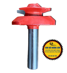 Mũi phay gỗ ghép góc vuông, Mũi soi ghép ván 45 độ chất liệu hợp kim phủ Teflon chịu nhiệt tốt
