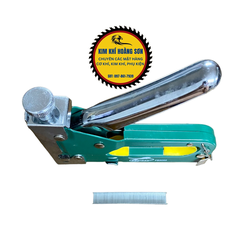 Súng bắn ghim gỗ, Máy bấm ghim gỗ cầm tay FEIBAO, Kìm dập ghim có điều chỉnh lực tiện lợi, sử dụng trên nhiều bề mặt