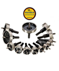 Mũi khoan khoét sắt lỗ tròn HSS vỏ giấy Φ16mm - Φ35mm chịu nhiệt tốt, thép cao cấp chịu mài mòn tốt