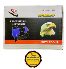 Súng bắn ghim gỗ chữ U SOYI 422J bằng hơi chuyên dụng, Súng bắn đinh chữ U chuyên dùng lắp ráp, sản xuất tủ, giày