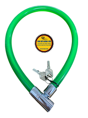 Khoá dây cáp ổ khóa dây chống cắt chống trộm xe đạp xe máy nhà cửa, khóa dài 65cm chắc chắn dễ sử dụng kèm 2 chìa