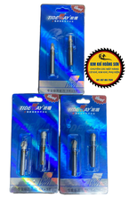 Mũi phay alu soi gỗ quả đào tròn lưỡi phay rãnh dao cầu TIDEWAY cốt bé 6,3mm dùng cho máy soi, CNC