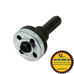 Đầu Chuyển Máy Khoan Thành Máy Mài, Máy Cắt Đa Năng Trục 10mm Ren M10 Dùng Được Cho Máy Khoan Điện Và Khoan Pin