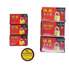 Ổ khoá bấm vali mini Heng Sheng bằng đồng thau kích thước 20-25-32mm nhỏ gọn, siêu bền, chắc chắn
