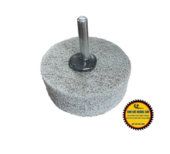 Nỉ trụ xám, nỉ que trục 6mm mài đánh bóng kim loại, gỗ... hình trụ nhỏ kích thước từ 20mm - 60mm