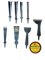 Đục gỗ, đục tay vuông, đục móng chất liệu thép C45 chất lượng cao, độ bền tốt, tay cầm chắc chắn
