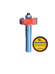 Mũi phay gỗ, Mũi soi cuốc 4 cánh có bi cao cấp chân to 12.7mm, hợp kim siêu bền, chịu nhiệt tốt