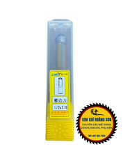 Mũi phay gỗ thẳng có bi mũi soi lấy nền ZJMLY cốt 6.3mm + 12.7mm, kích thước mũi phay 6-12mm độ chính xác cao