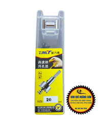 Mũi khoan khoét nhôm, sắt lỗ tròn HSS ZJMLY đường kính từ Φ15mm - Φ55mm chịu nhiệt, chịu mài mòn tốt